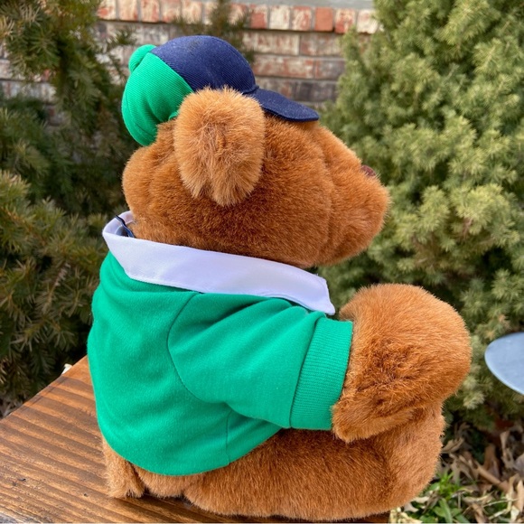 Like New - Vintage 1991 Lands' End Rugby  Coach Bear - Picture 15 of 15